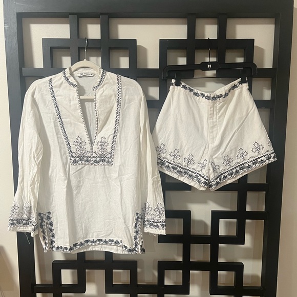 Zara Matching Shorts Set - Picture 4 of 4